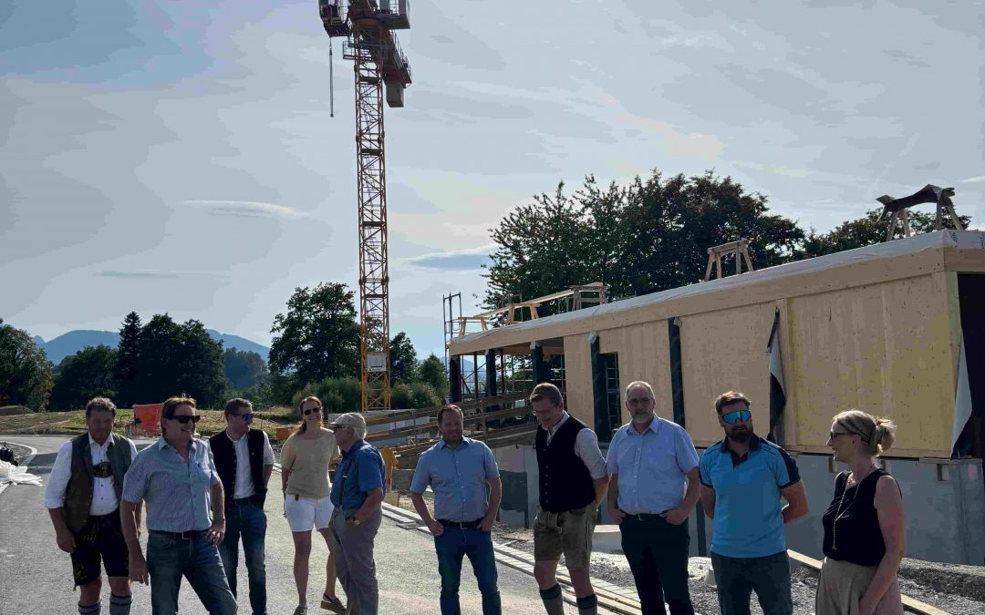 Parteifreie besuchen Gewerbegebiet in Neubeuern – Abstecher zum Gaufest